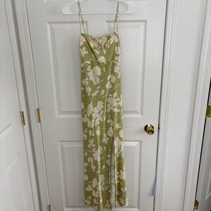 Abercrombie & Fitch Cowl-Back Dress with Slit